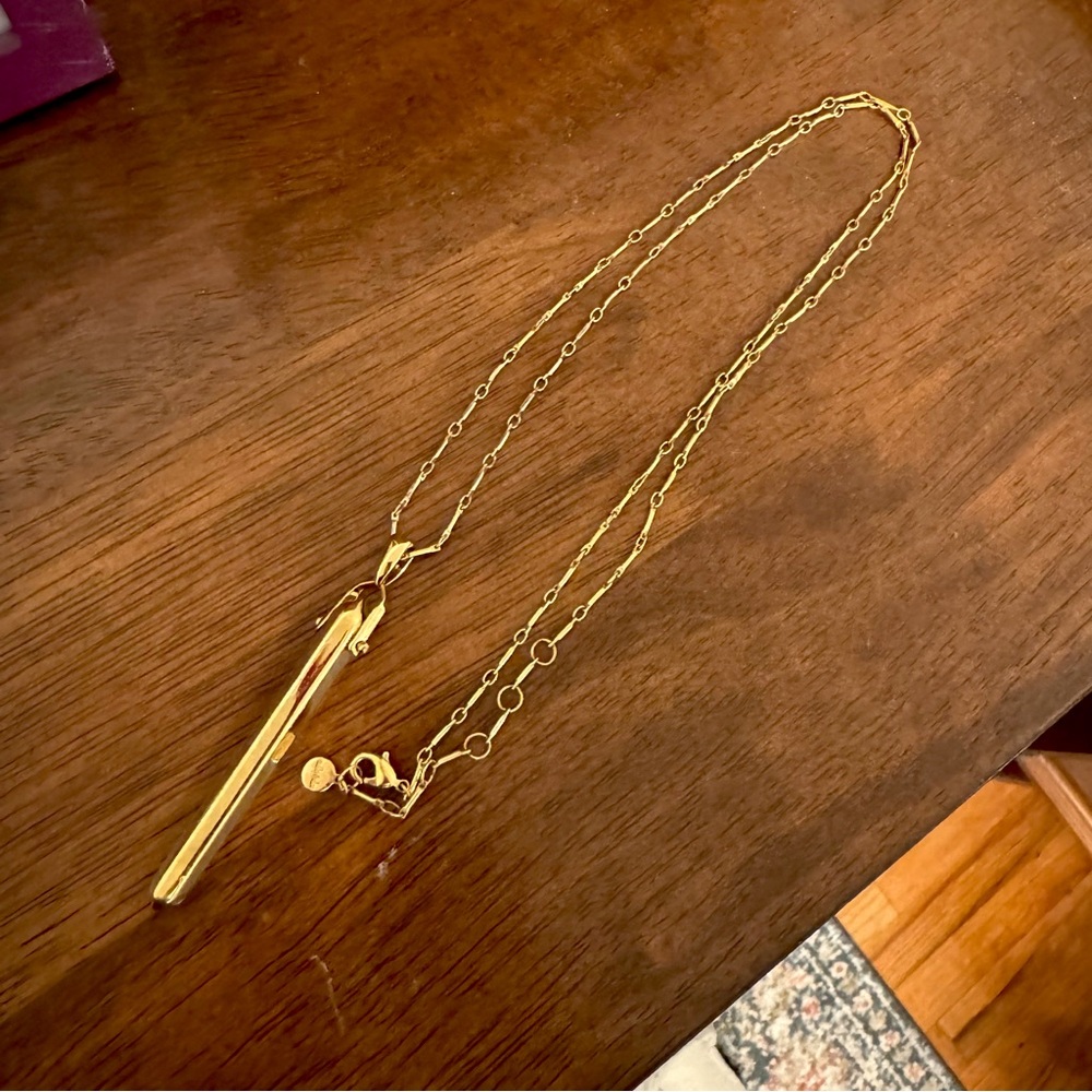 Stella and Dot Gold Rebel pendant